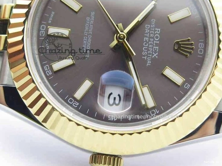 0103 DateJust II 40mm SS YG BP Maker Best Edition Gray Dial On Jubilee Bracelet A QuickDry 3678